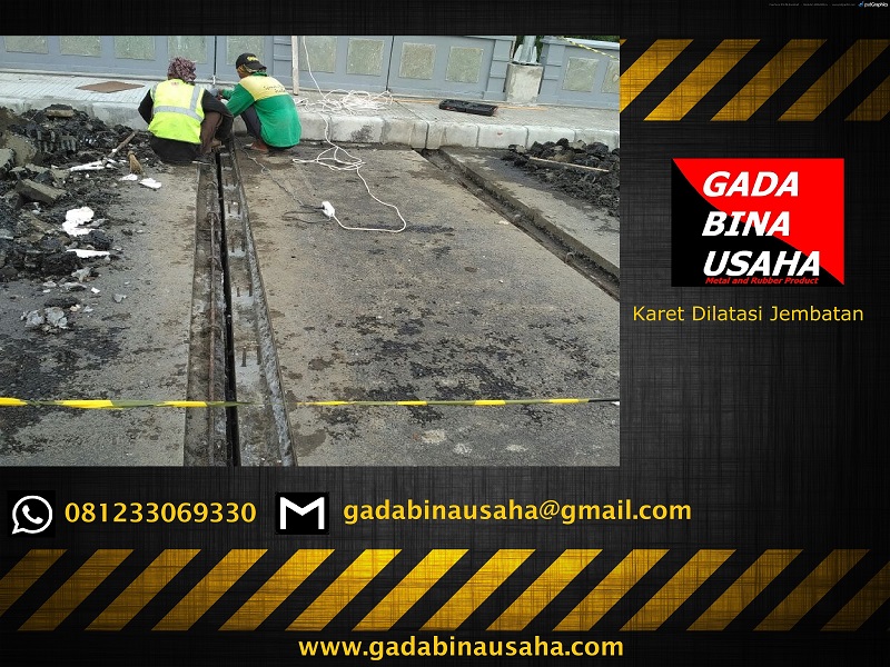 Aplikasi Karet Dilatasi Jembatan