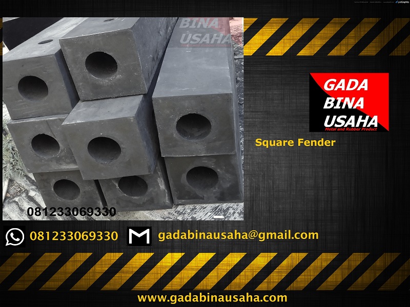 rubber fender square
