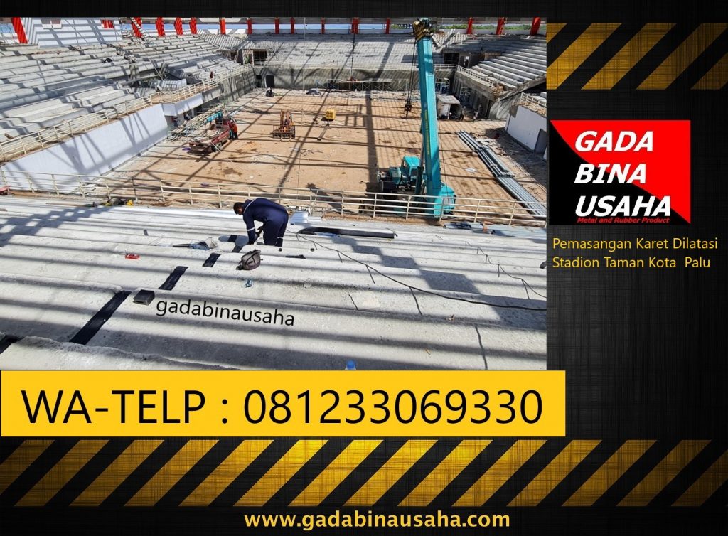 Pemasangan Karet Dilatasi / Karet Expantion palu