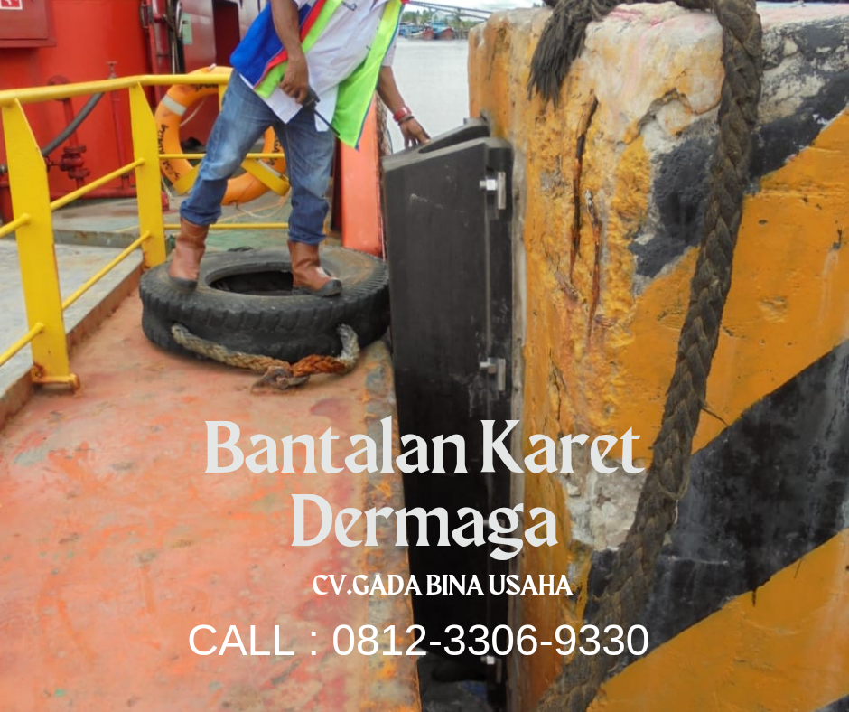 bantalan karet dermaga