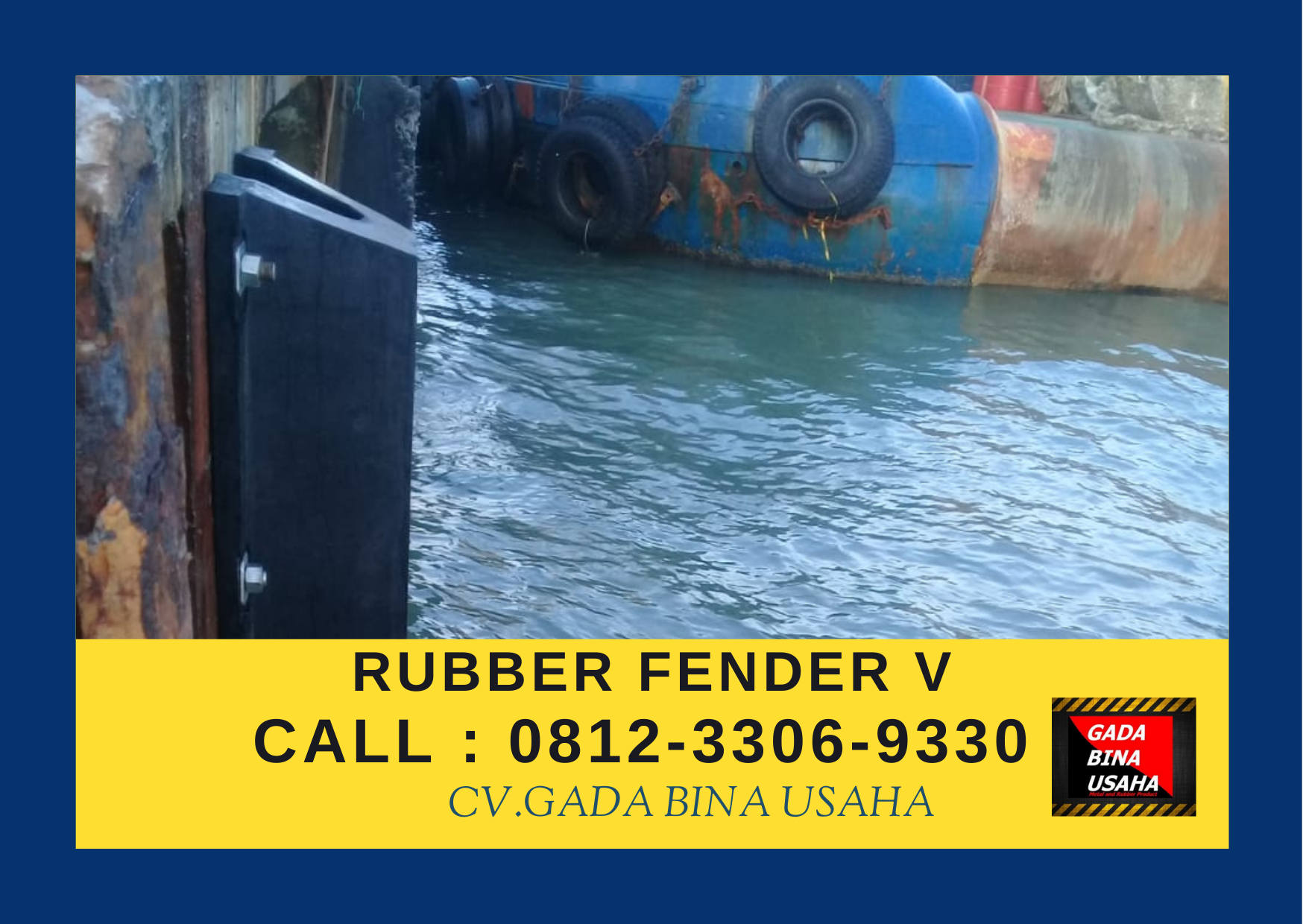 rubber fender v