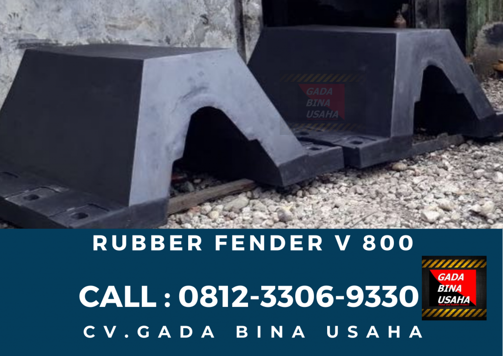 rubber fender v 800