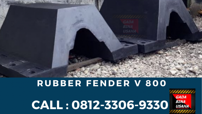 rubber fender v 800