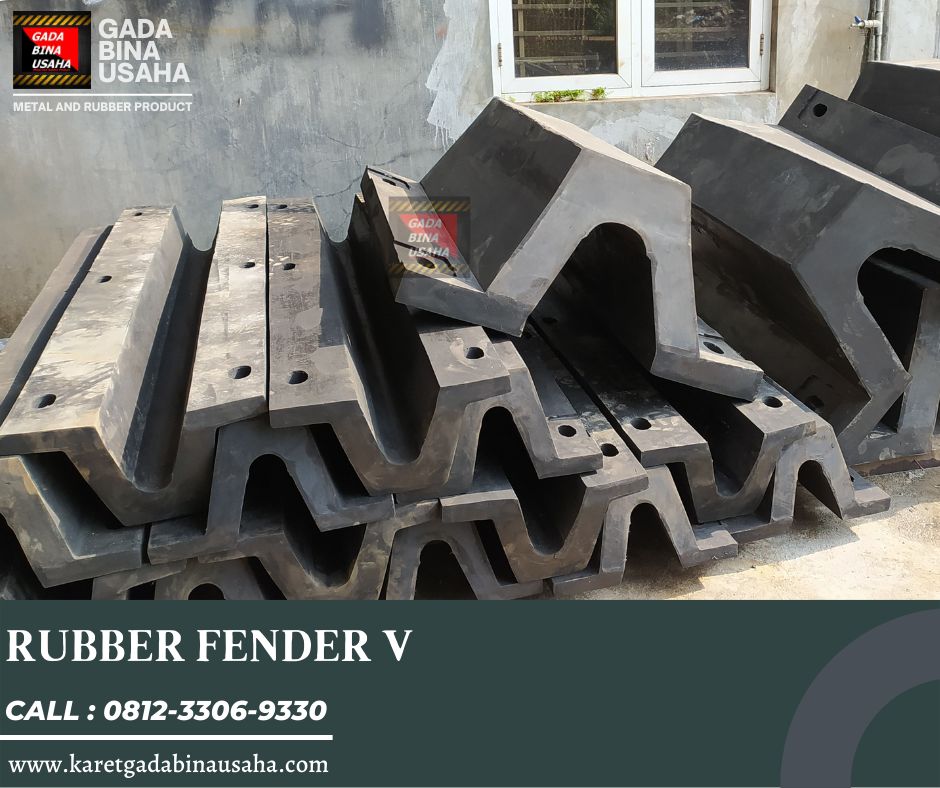 rubber fender v