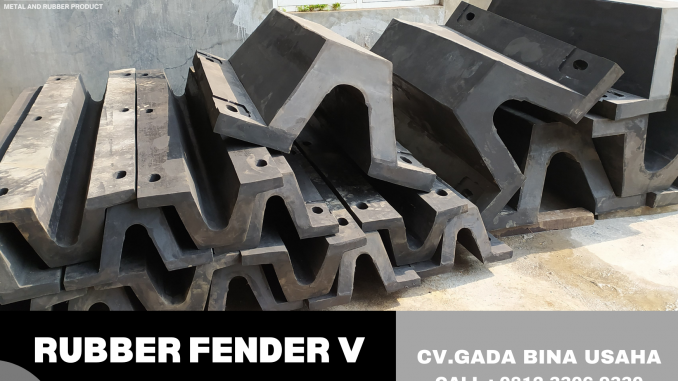 rubber fender v
