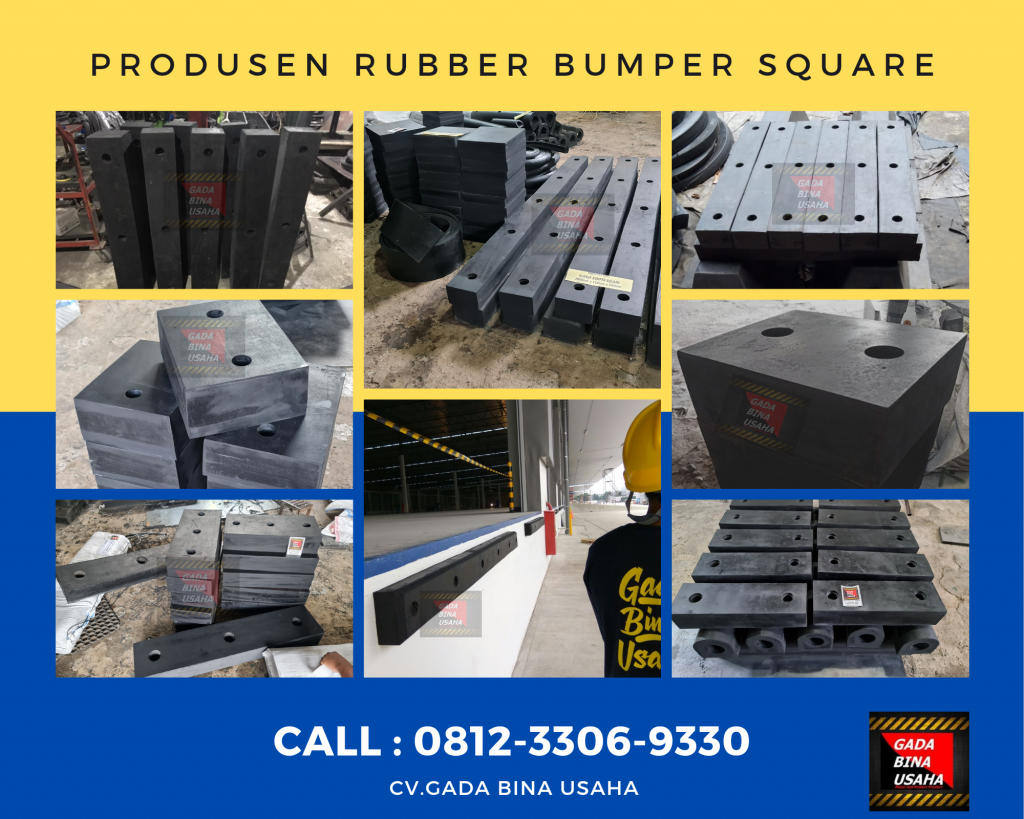 Rubber Bumper Tipe Square Gudang