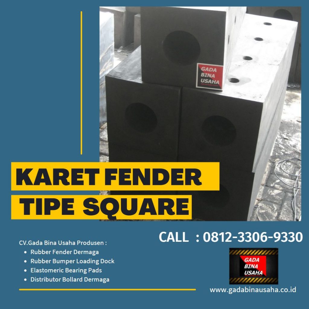 karet fender tipe square