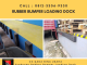 rubber bumper loading dock aplikais