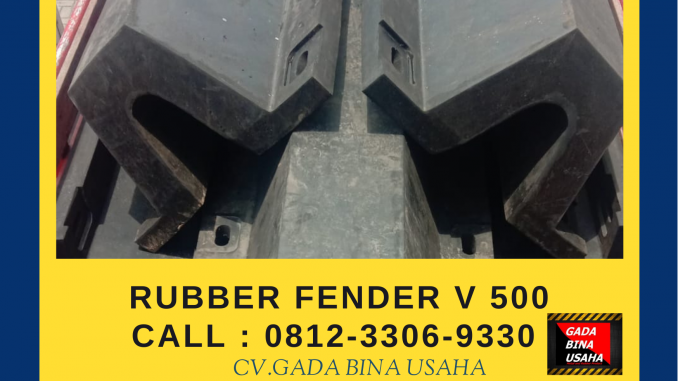 rubber fender v 500 dermaga 1