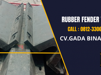 rubber fender type v 500h dan anchor bolt