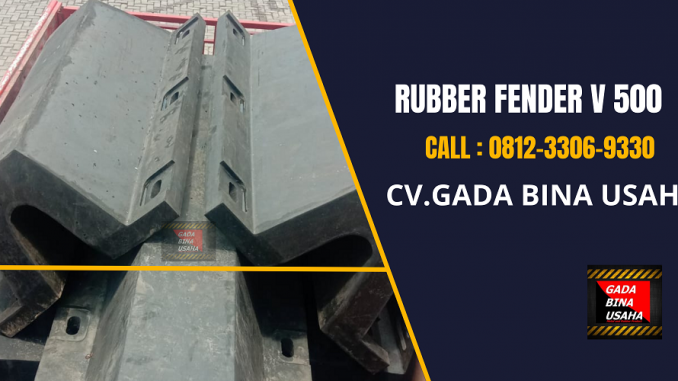 rubber fender type v 500h dan anchor bolt