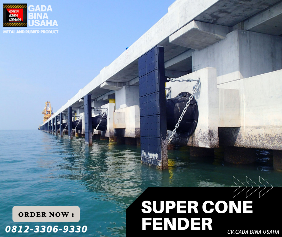 Maksimalkan Perlindungan Dermaga dengan Rubber Fender Cone