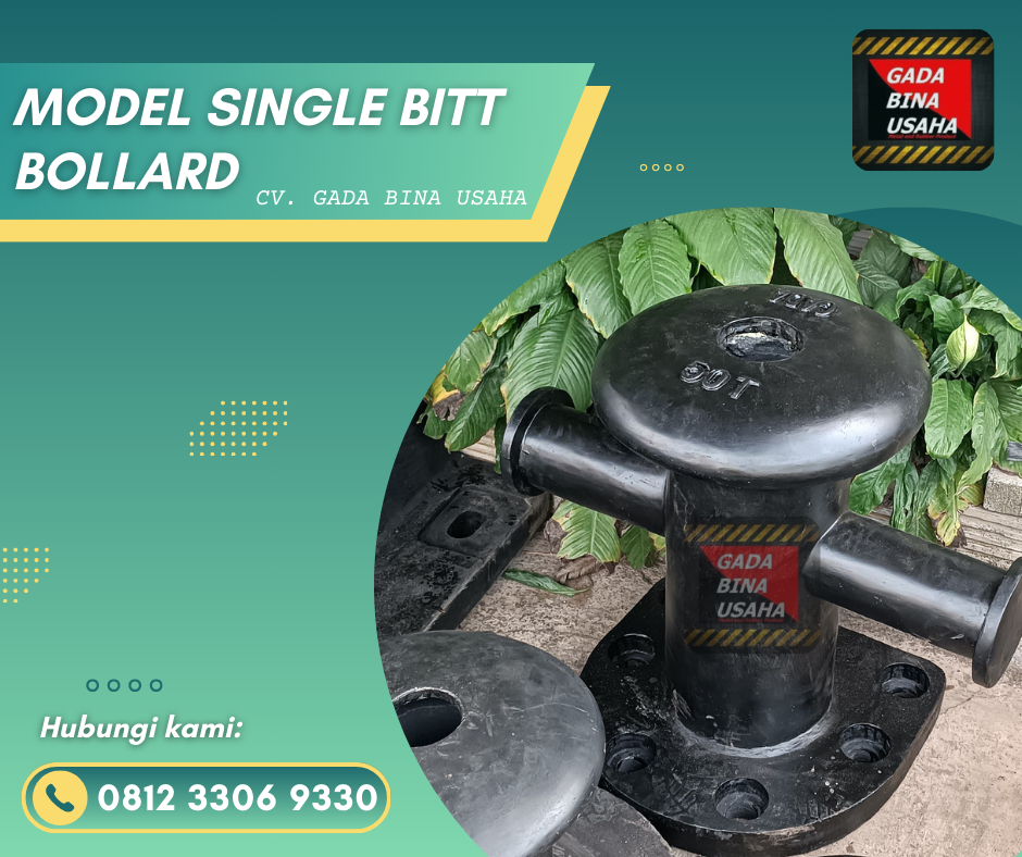 Distributor Single Bitt Bollard Banjarbaru