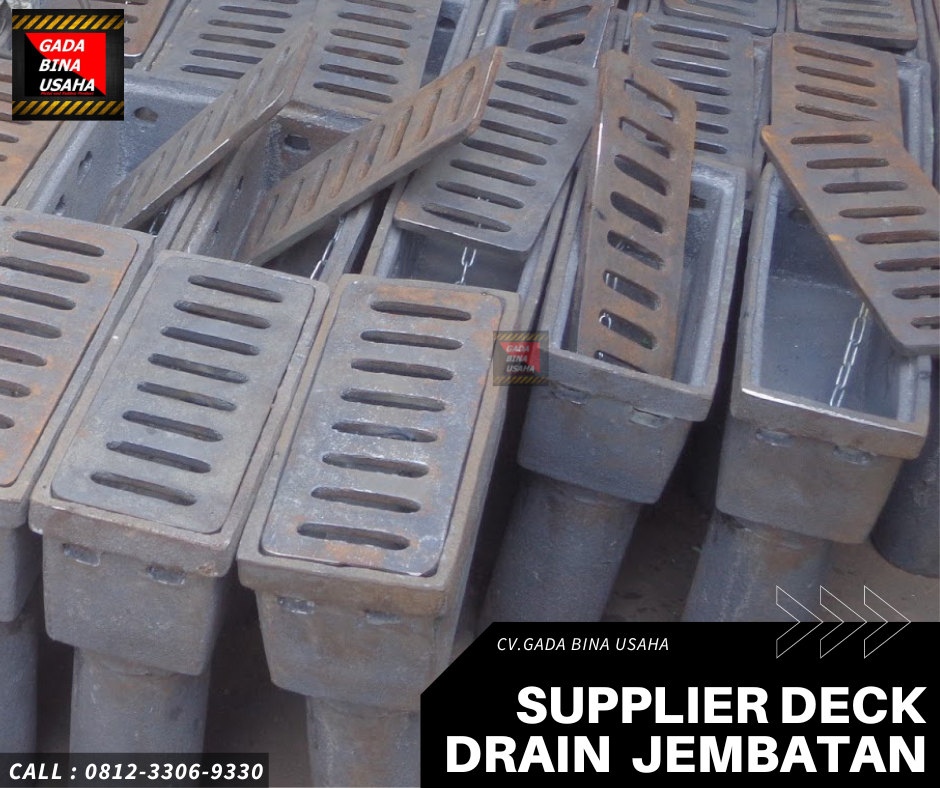 Supplier deck drain jembatan