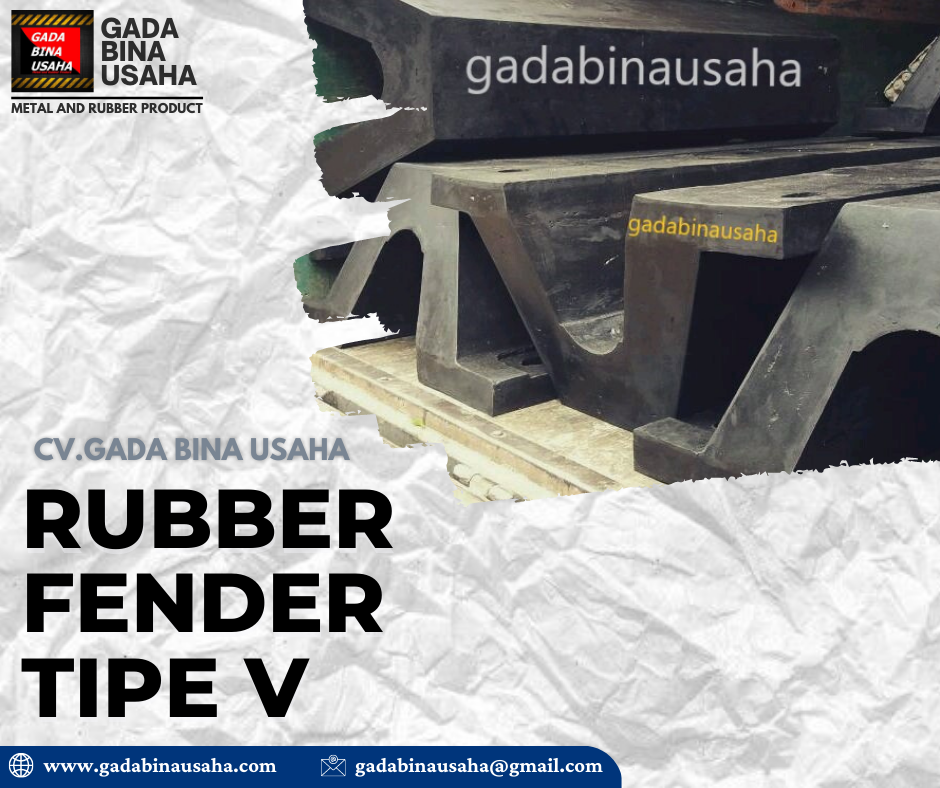Rubber Fender V 300 H x 1500L Pariaman