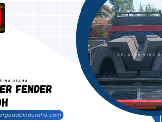 Rubber Fender V 300 H x 1500L Pariaman