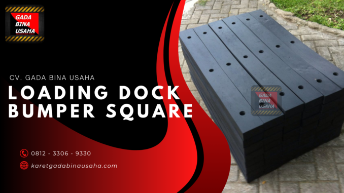 loading dock bumper square karetgbu