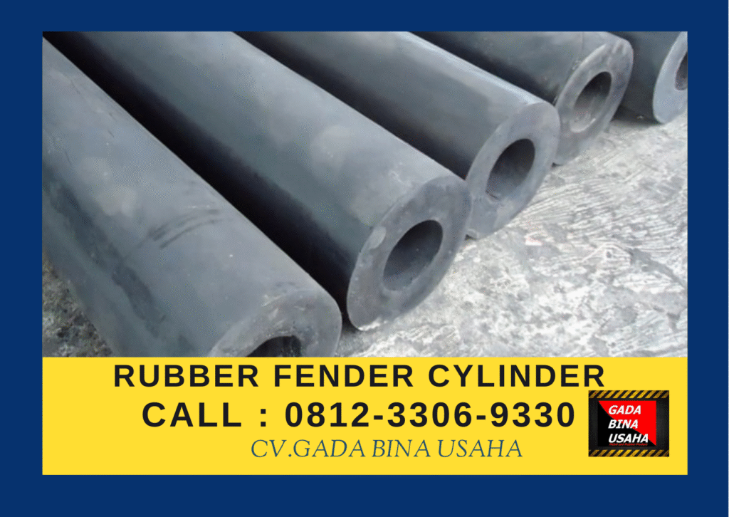 Lindungi Kapal & Dermaga Anda dengan Cylinder Rubber Fender Berkualitas Tinggi