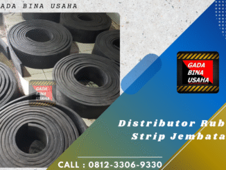 Distributor Rubber Strip Neoprene dan Karet Alam untuk Jembatan