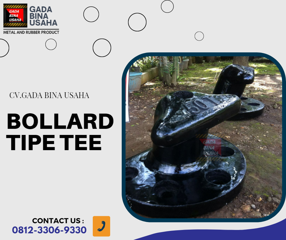 Bollard Tee 50 Ton Berkualitas Tinggi untuk Proyek Dermaga Anda