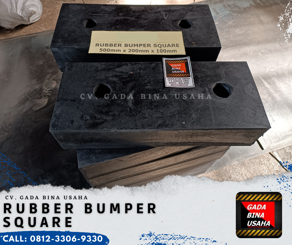 Rubber Bumper Square Tahan Lama dari GDBU