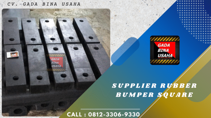 Rubber Bumper Square Tahan Lama dari GDBU