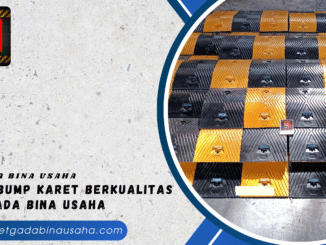 Speed Bump Karet Berkualitas dari Gada Bina Usaha
