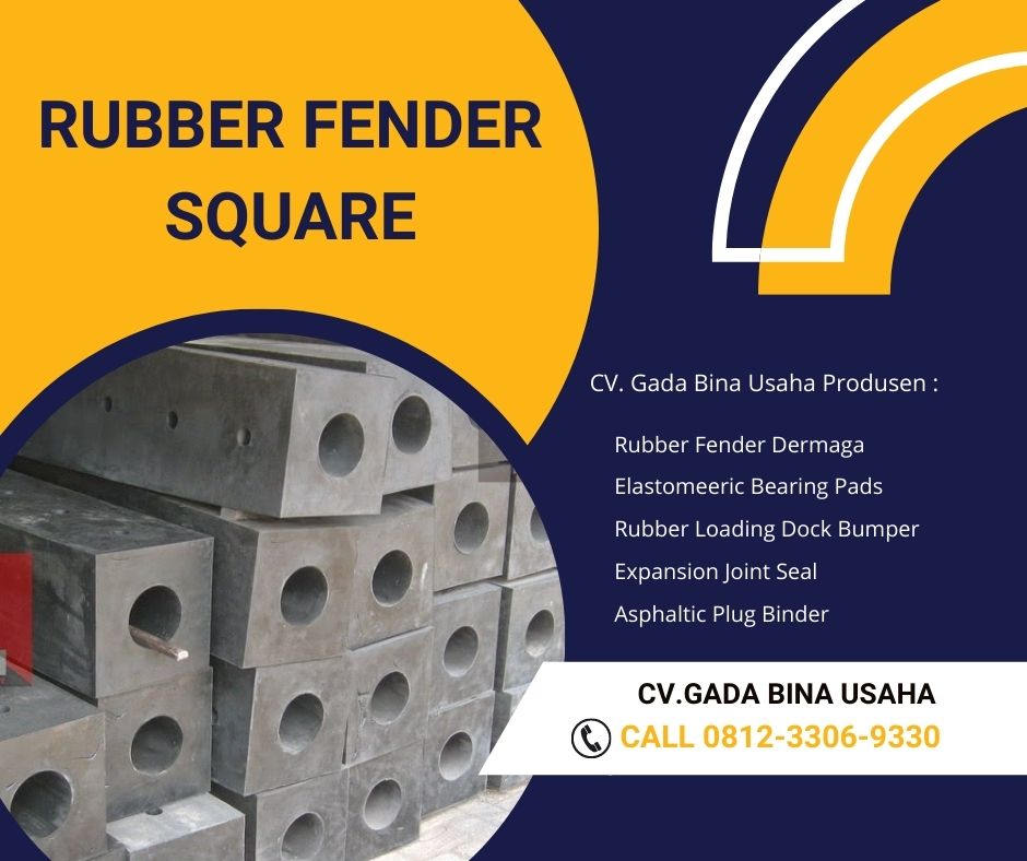 Rubber Fender Square
