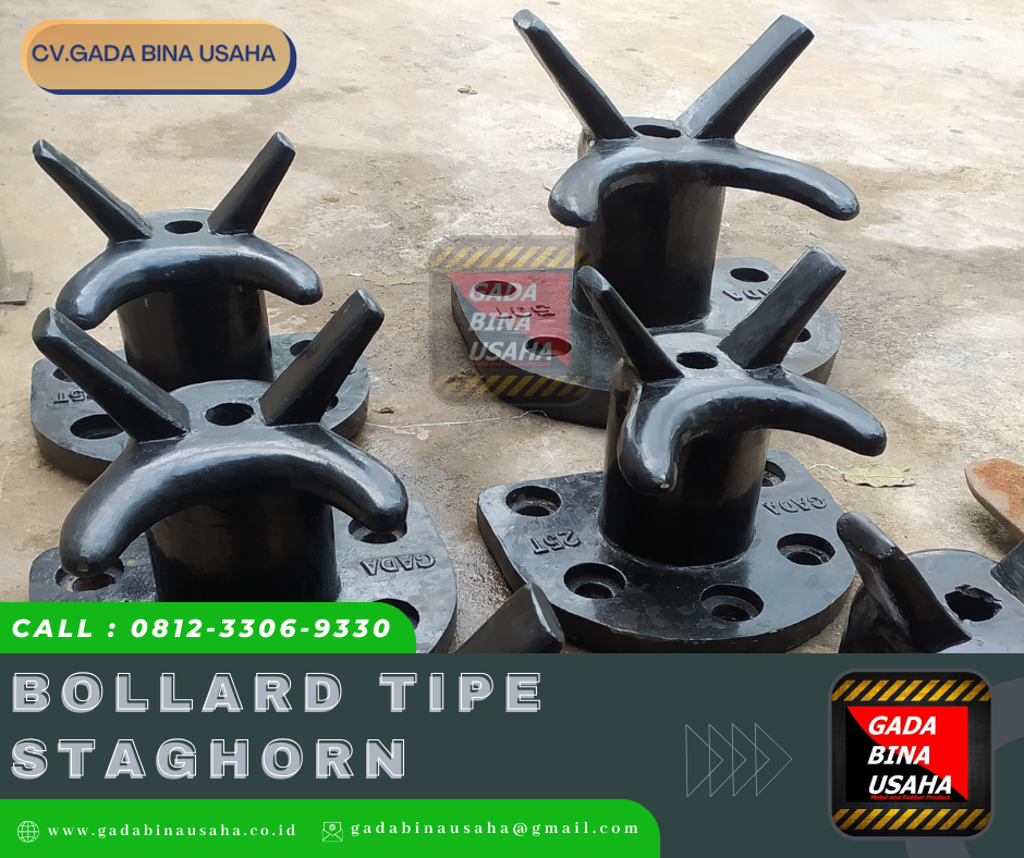 Perkuat Dermaga Anda dengan Bollard Staghorn Berkualitas dari GDBU