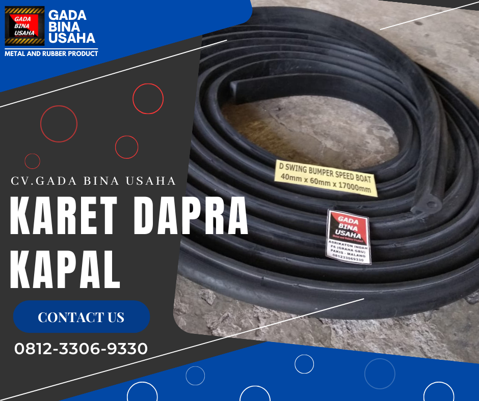 Distributor Karet Dapra Kapal Berkualitas di Madjene