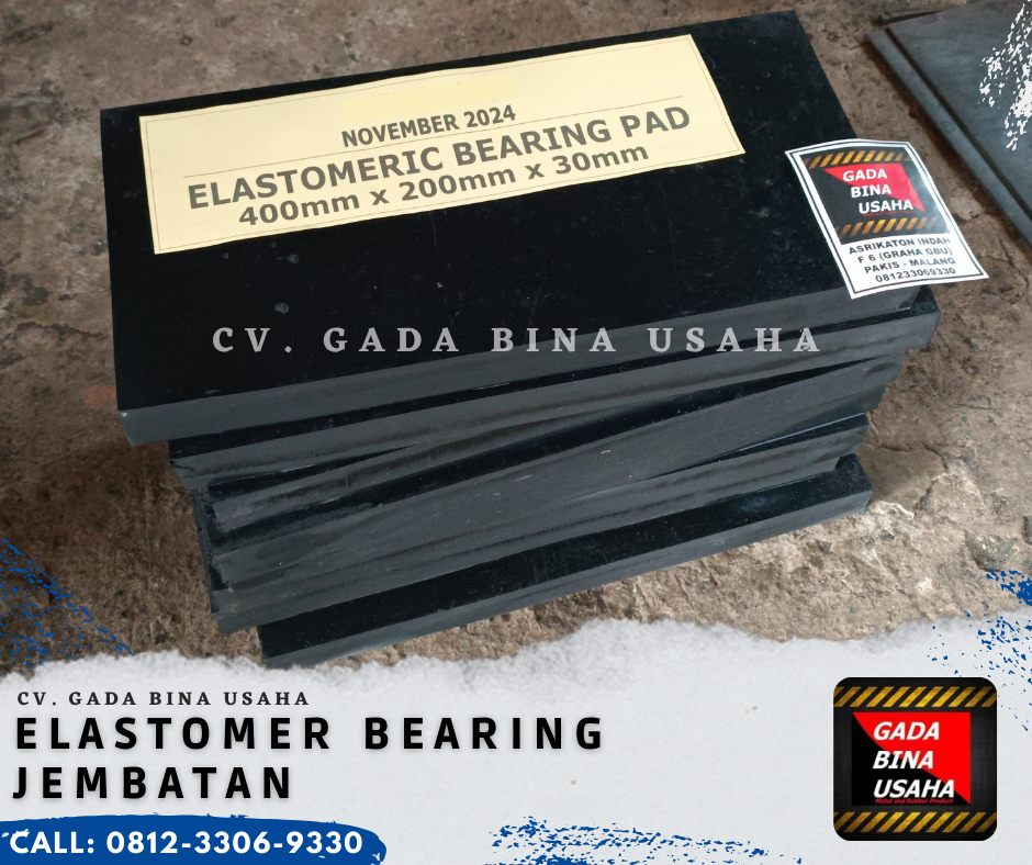 Produsen Elastomer Bearing Pads Termurah di Salatiga