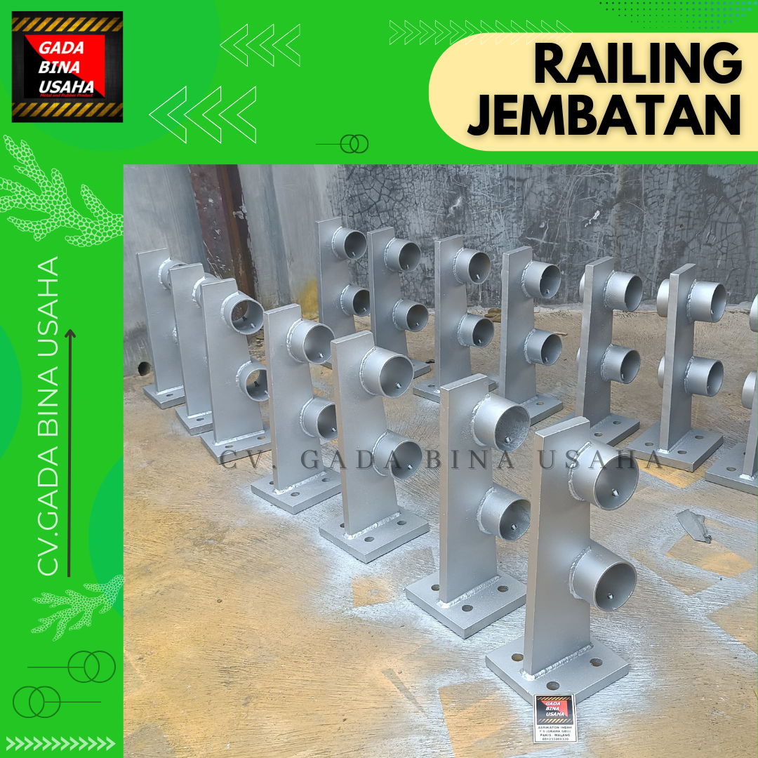 Pemasok Railing Pembatas Jembatan Sambas Termurah