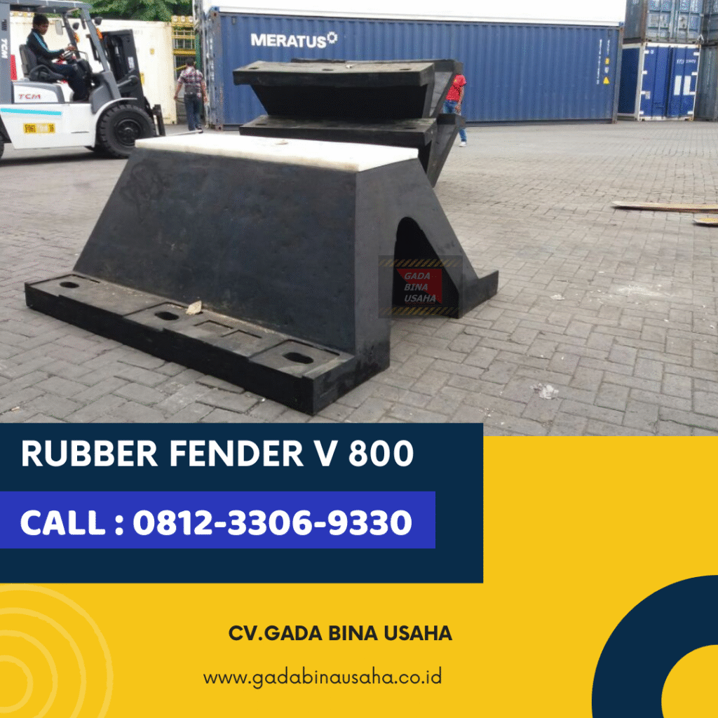 Distributor Rubber Fender V 600 H x 2500L Jambi