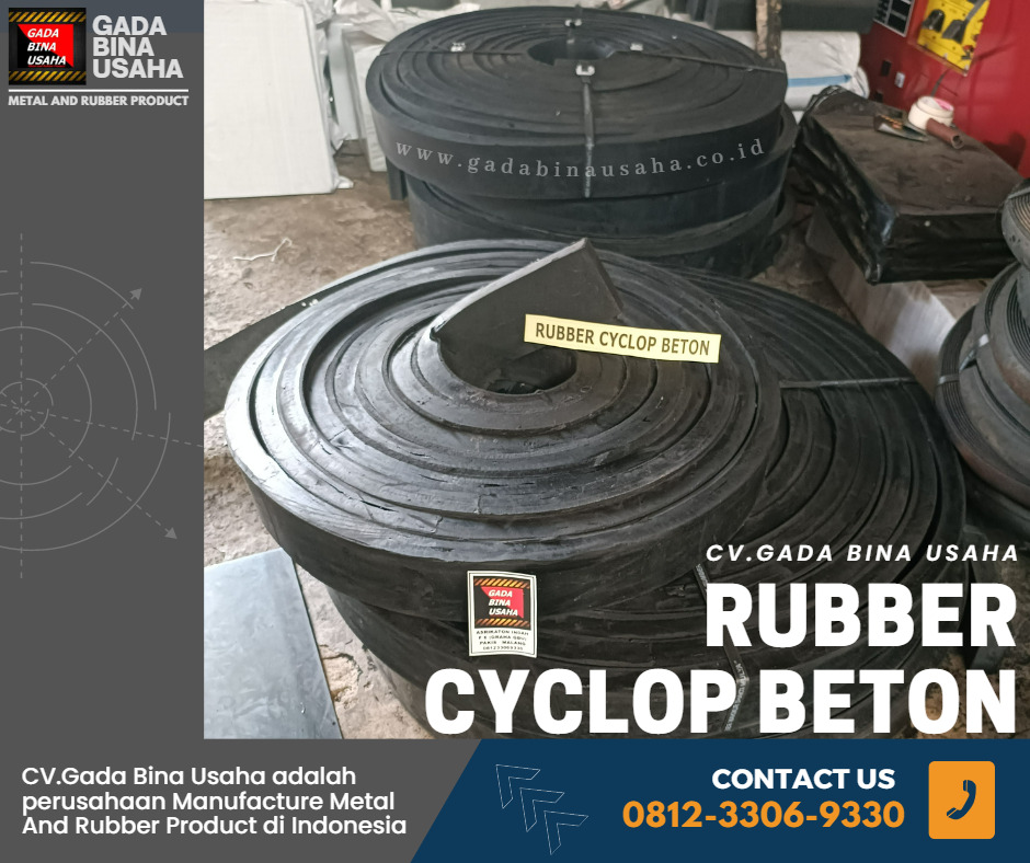 Produsen Rubber Sheet Beton Cyclop Berkualitas untuk Infrastruktur Jembatan