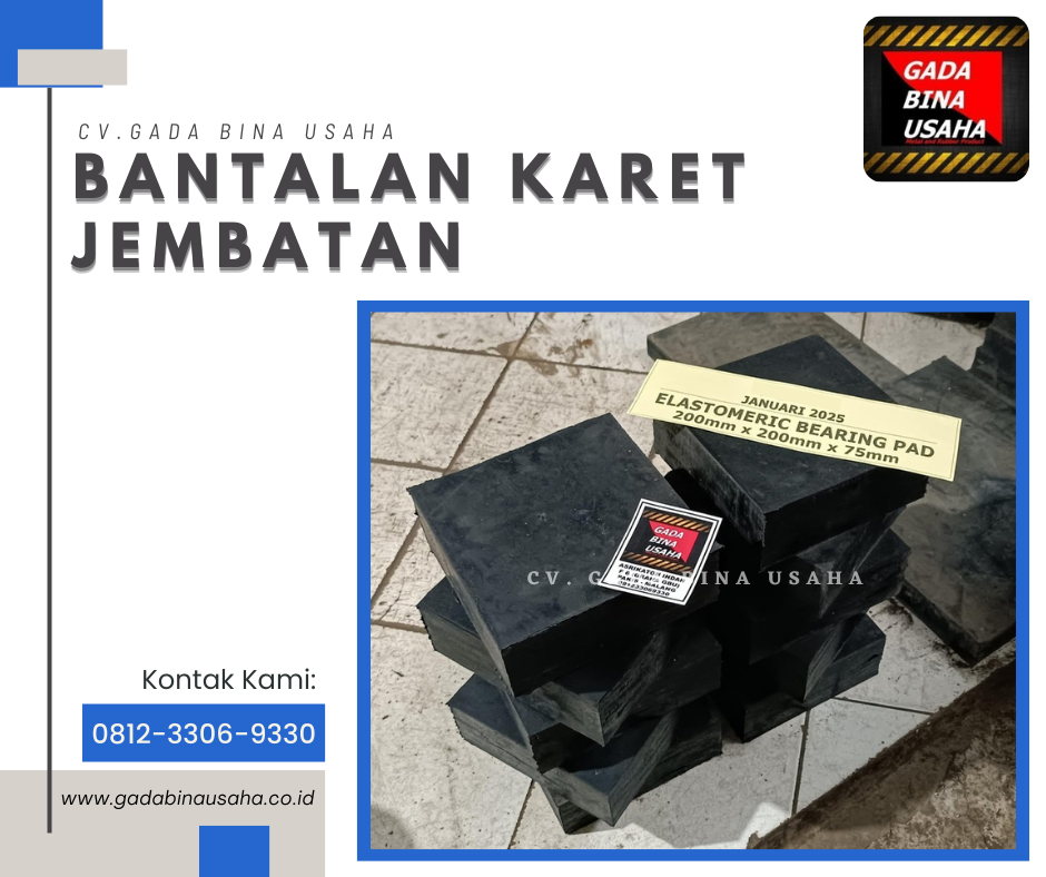 Supplier Bantalan Karet Jembatan Samarinda