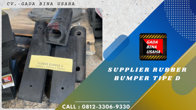 Supplier Rubber Bumper Tipe D Gudang Pekanbaru