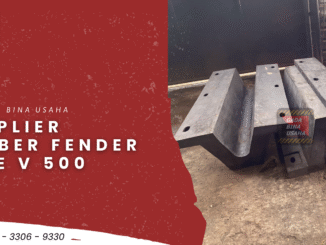 Supplier Rubber Fender V 500 x 3000L Maluku