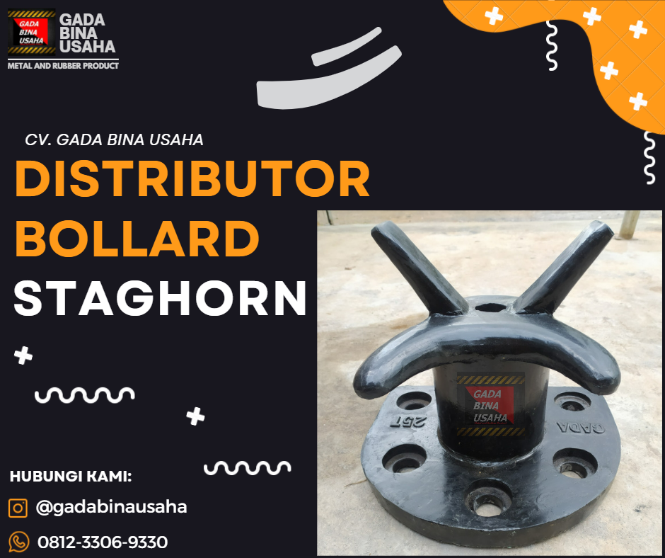 Supplier Bollard Staghorn Dermaga dengan Material Kuat dan Tahan Korosi