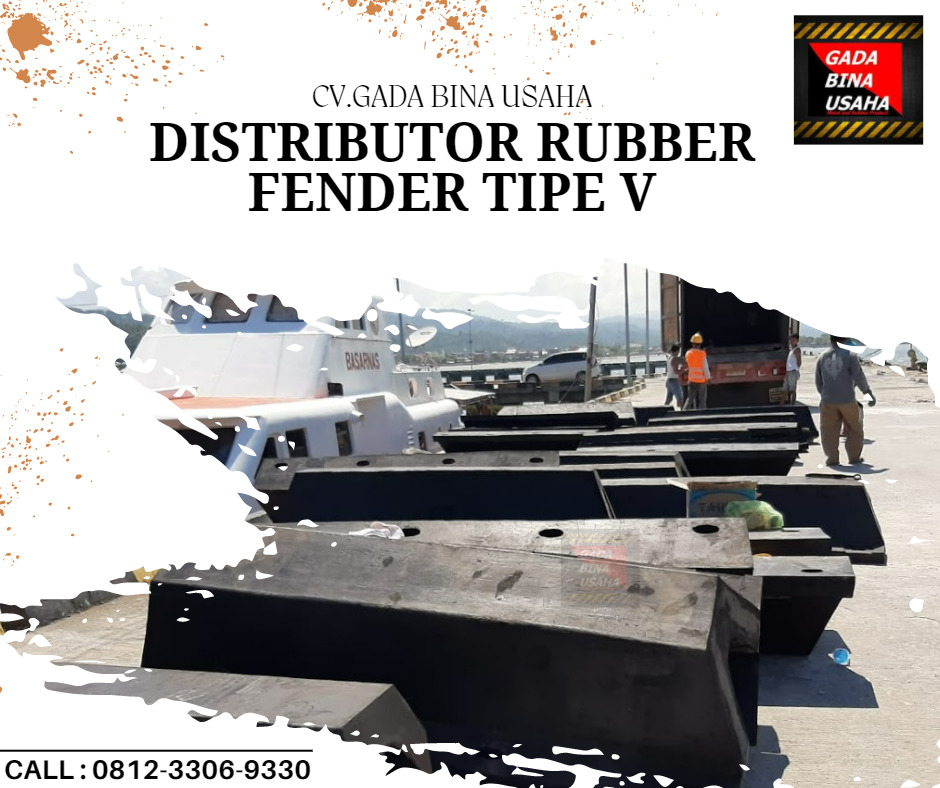 Rubber Fender Tipe V 500 x 3000L