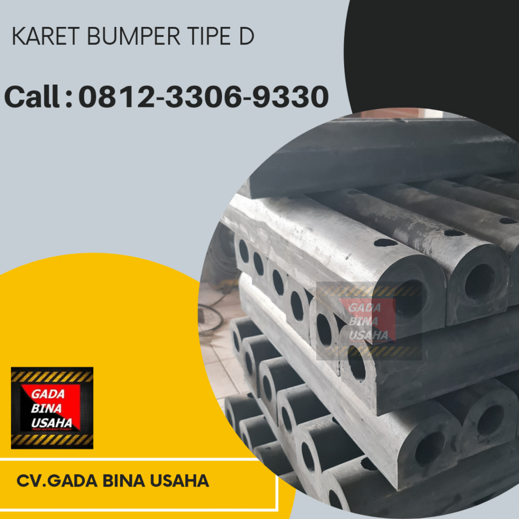 Supplier Rubber Bumper Tipe D Gudang Pekanbaru