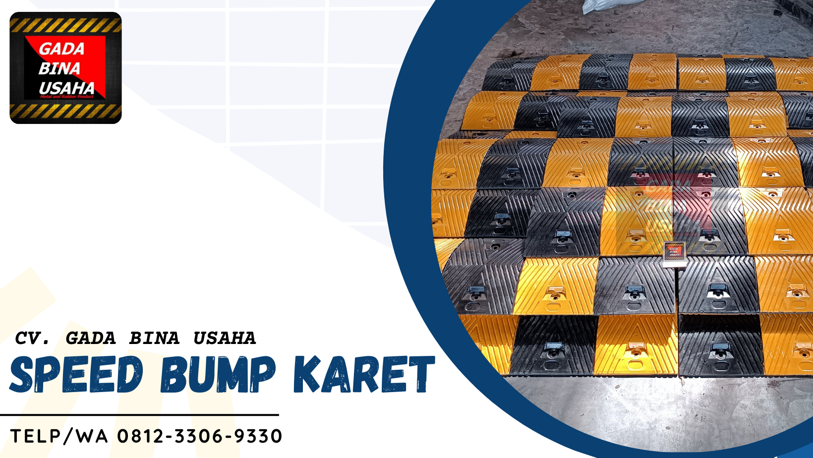 Supplier Speedbump Karet Termurah di Malang