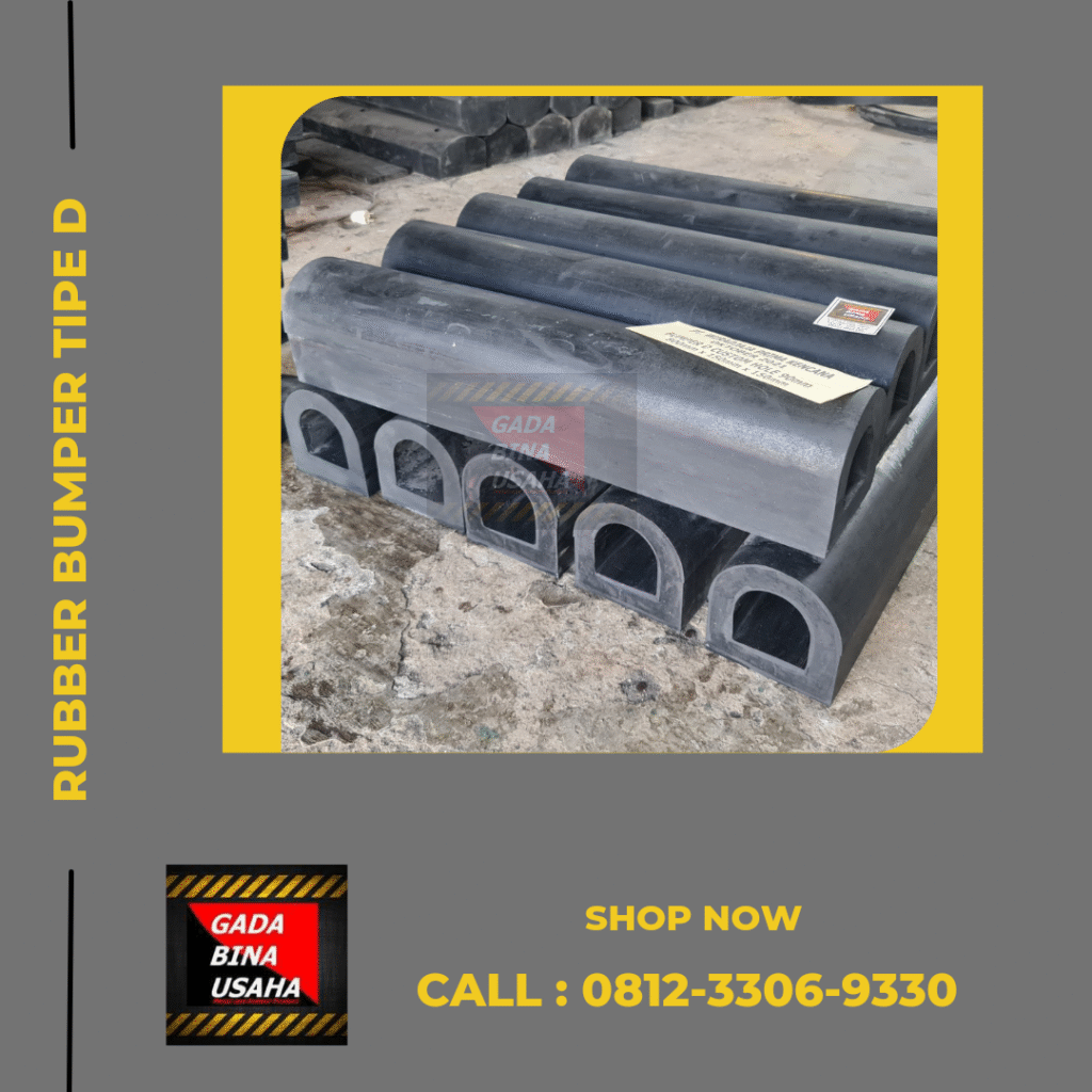 Jual Rubber Bumper Tipe D Gudang di Mataram