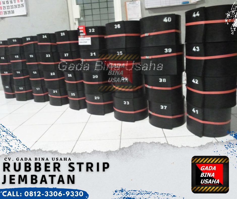 Pemasok Rubber Strip Jembatan Palembang
