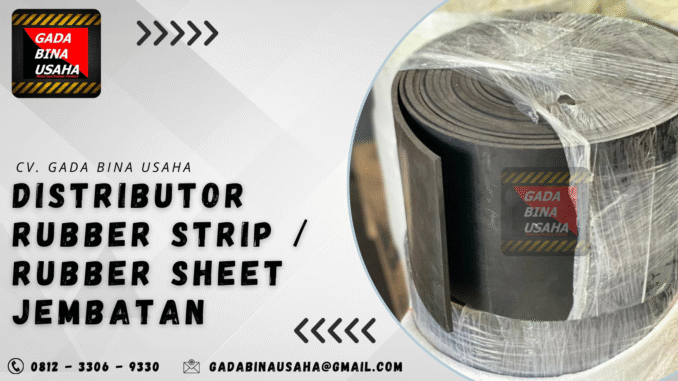 Pemasok Rubber Strip Jembatan Palembang
