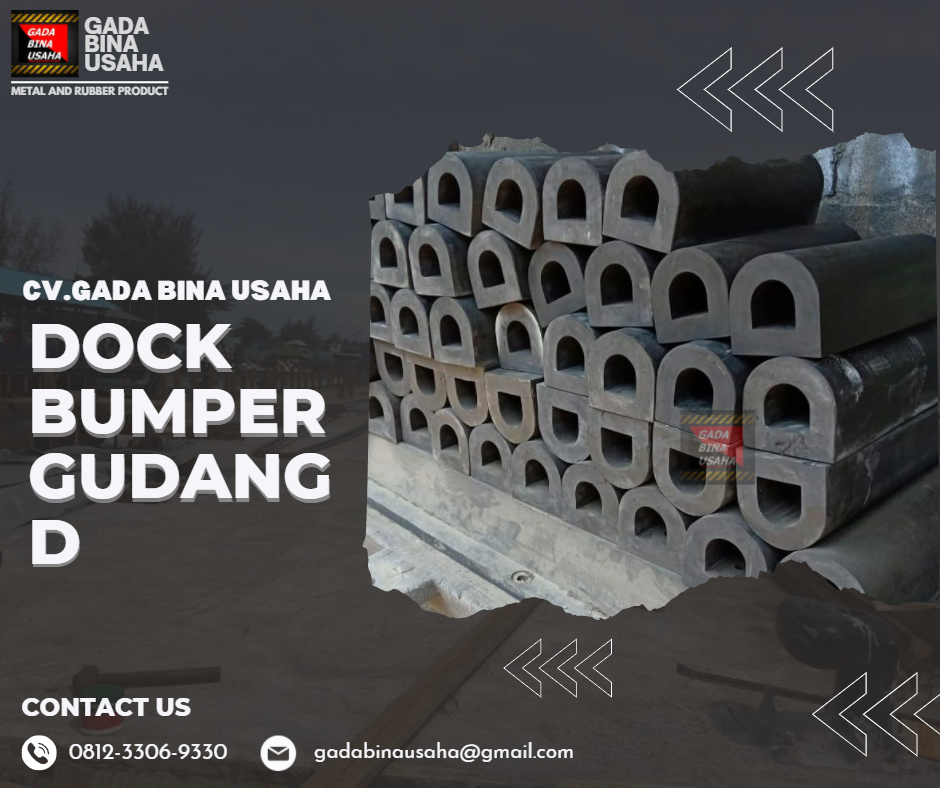 Jual Rubber Bumper Tipe D Gudang di Mataram