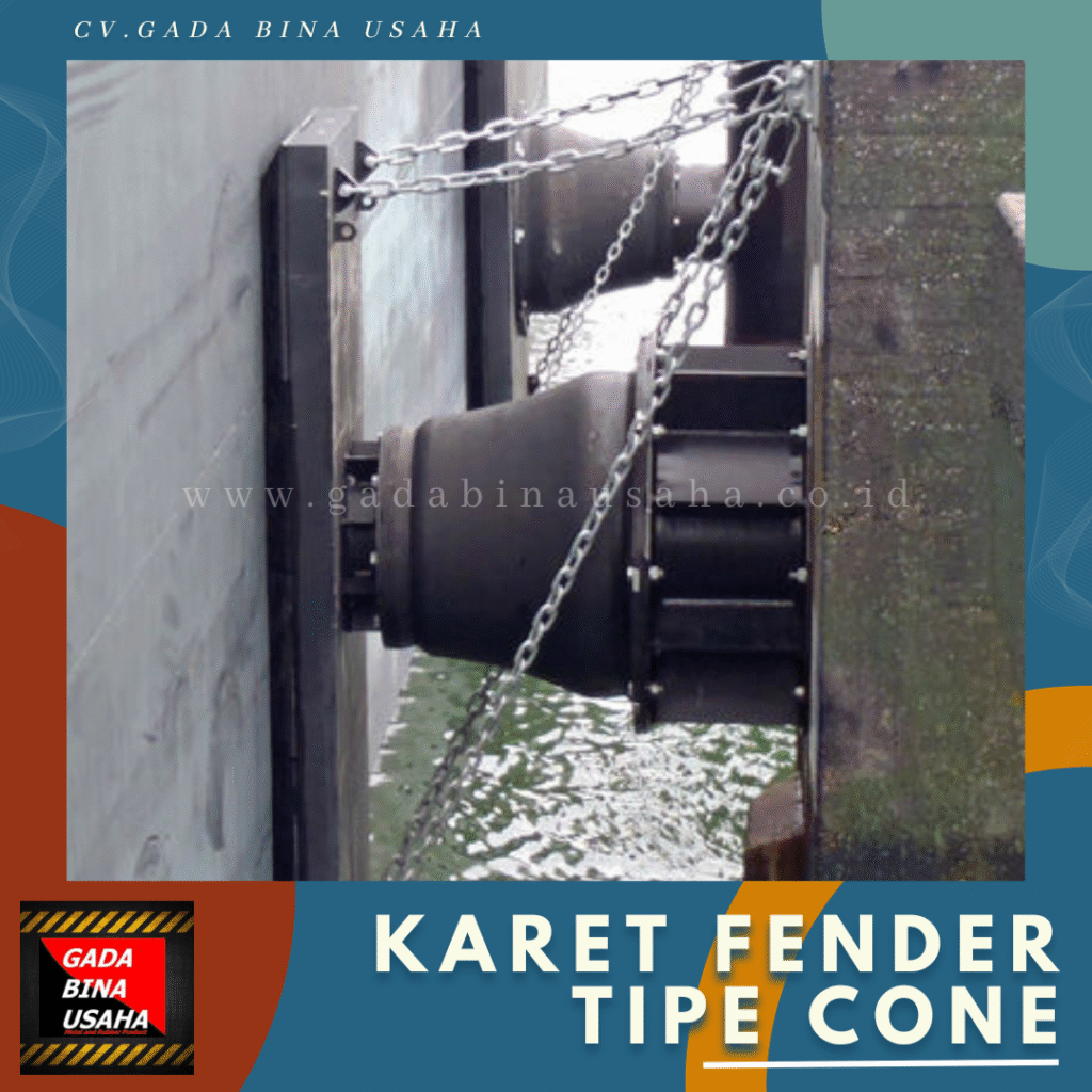 Supplier Rubber Fender Cone Berkualitas untuk Perlindungan Dermaga Maksimal