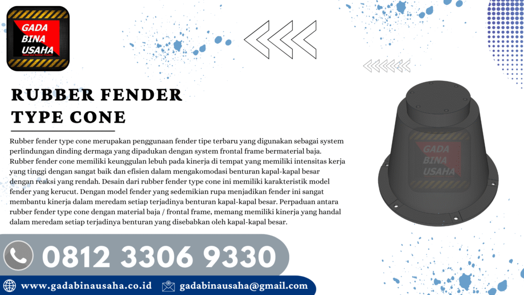Supplier Rubber Fender Cone Berkualitas untuk Perlindungan Dermaga Maksimal