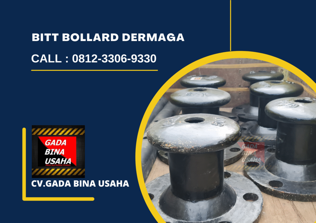 Fabrikasi Bitt Bollard Dermaga Donggala
