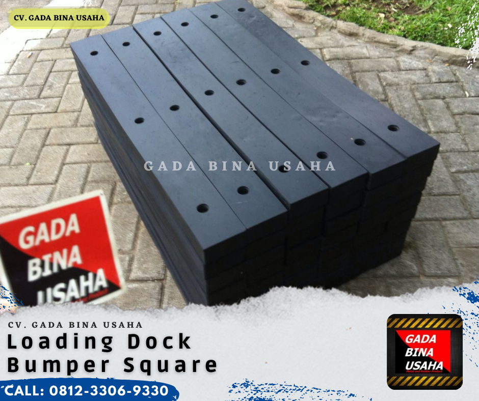 Fabrikasi Loading Dock Bumper Square Tenggarong