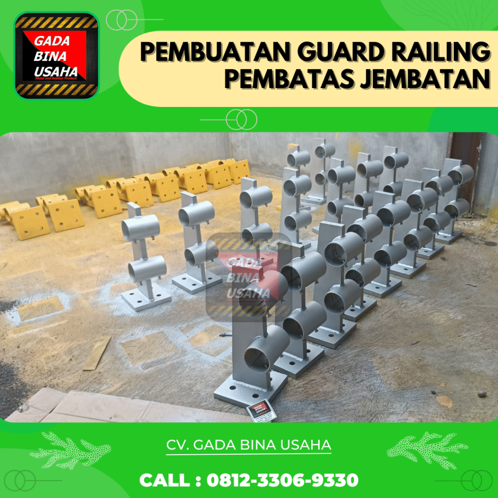 Supplier Railing Post Pembatas Jembatan Banjarmasin